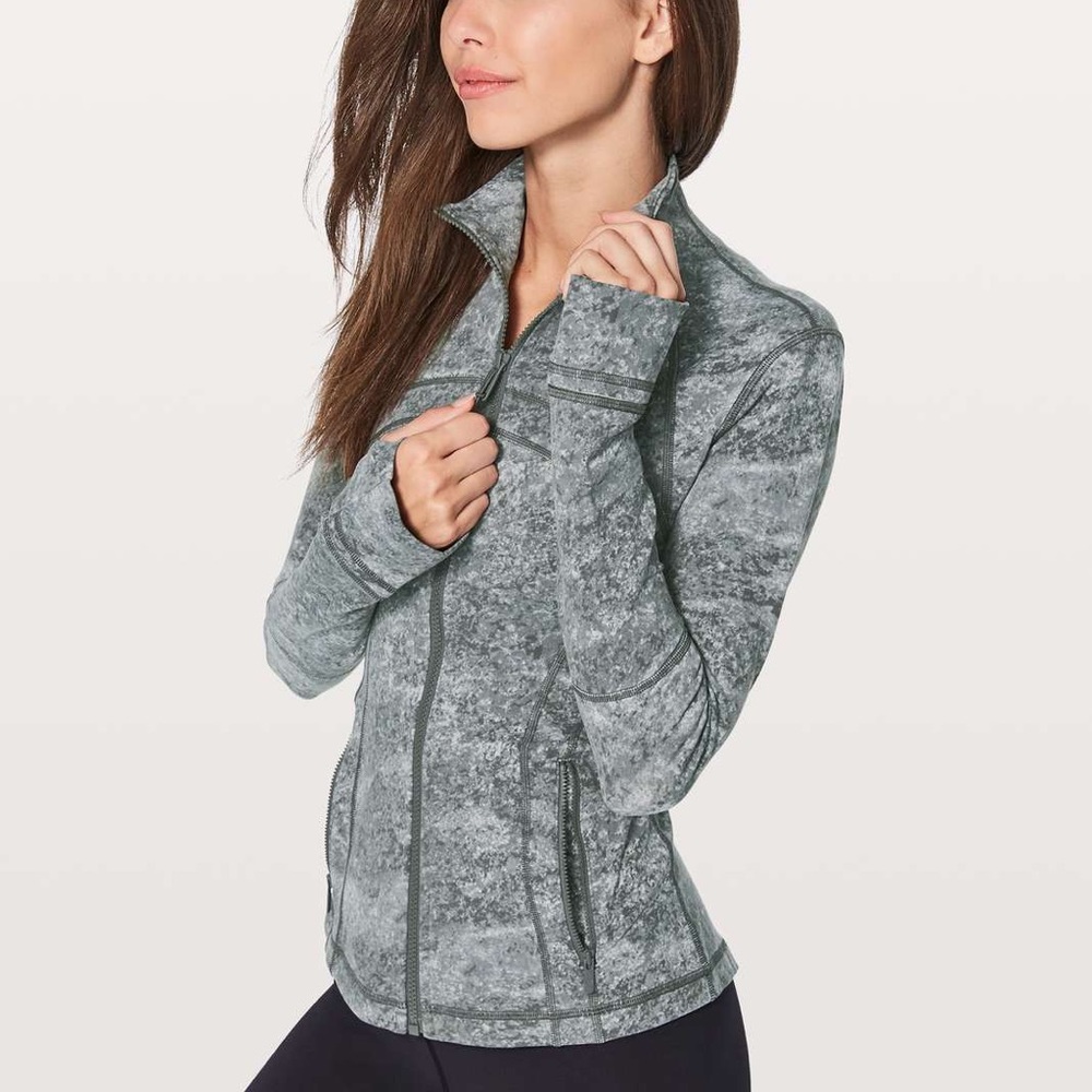 Grey lululemon define jacket